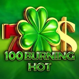 Official Slots logo: 100 Burning Hot by Amusnet Interactive at LVBet Casino