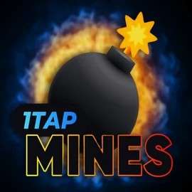 1Tap Mines online game logo by Turbo Games on lvbet-casino.org