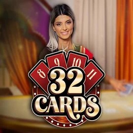 32 Cards slot visual from Ezugi available on lvbet-casino.org