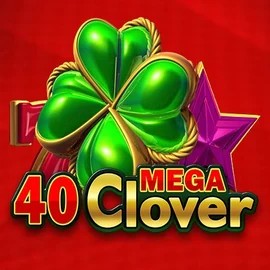 40 Mega Clover logo by Amusnet Interactive at LVBet Casino
