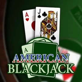 American Blackjack logo – Table Games by Habanero at LVBet Casino