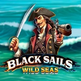Official Slots logo: Black Sails Wild Seas by Infinity Dragon Studios at LVBet Casino