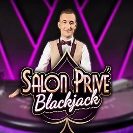 Blackjack Salon Privé slot icon by Ezugi, available at LVBet Casino