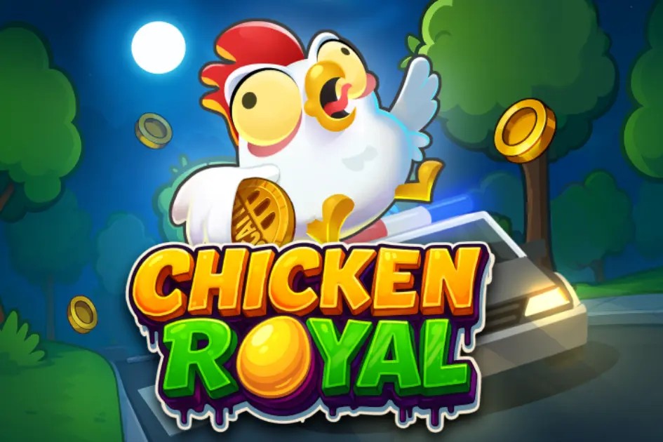 Chicken Royal slot icon by InOut, available at LVBet Casino