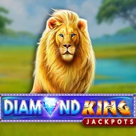 Jackpots logo of Diamond King Jackpots from SpinPlay Games at LVBet Casino