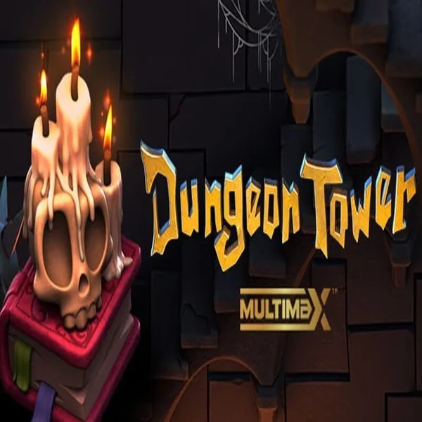 Dungeon Tower online game logo by Peter & Sons on lvbet-casino.org