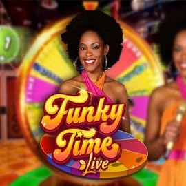 Funky Time casino game by Evolution – featured logo at LVBet Casino