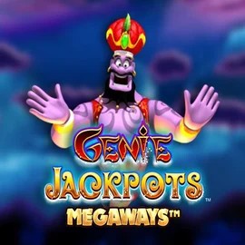 Logo of Genie Jackpots Megaways from Blueprint Gaming at LVBet Casino