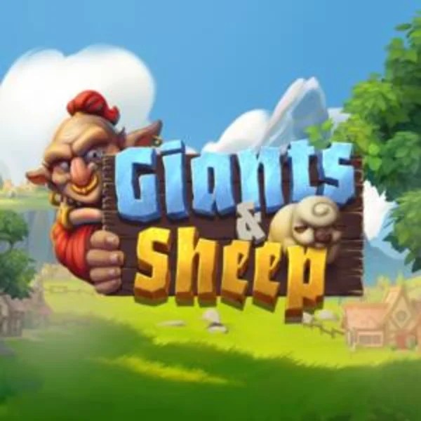 Logo of Giants and Sheep from Relax Gaming at LVBet Casino
