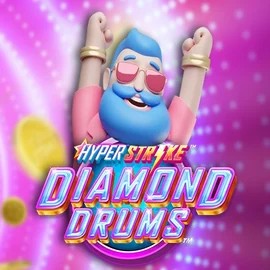 Hyper Strike Diamond Drums slot visual from Gameburger Studios available on lvbet-casino.org
