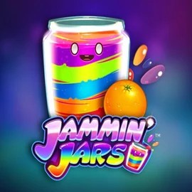Jammin Jars online game logo by Push Gaming on lvbet-casino.org