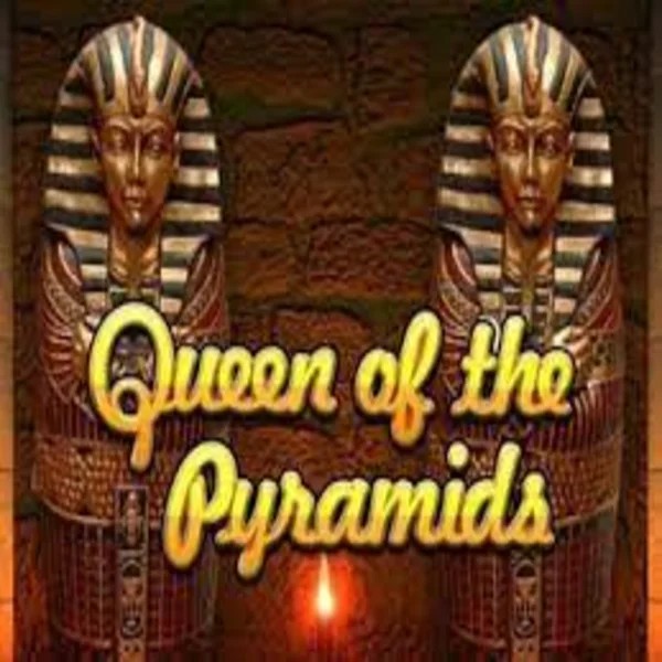 Official Slots logo: Queen of the Pyramids by Playtech at LVBet Casino