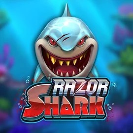 Logo of Razor Shark from Push Gaming at LVBet Casino