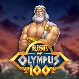 Rise of Olympus 100 online game logo by Play'n GO on lvbet-casino.org