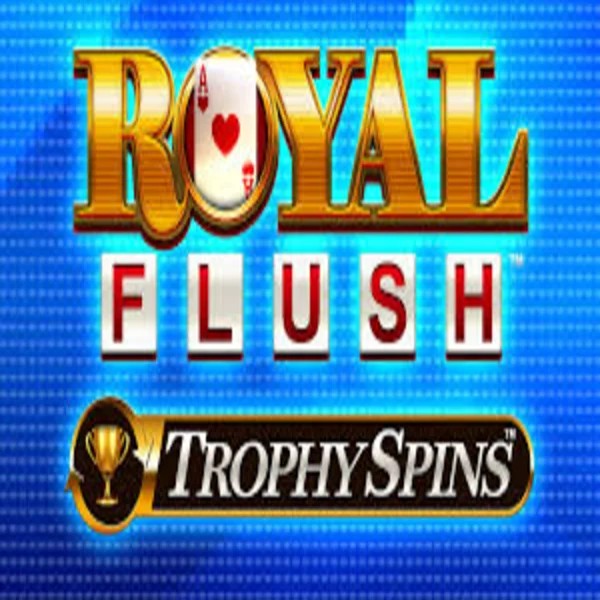 Royal Flush Trophy Spins online game logo by Greentube on lvbet-casino.org