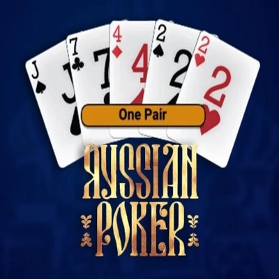 Russian Poker slot visual from OneTouch Games available on lvbet-casino.org