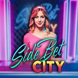 Side Bet City by Evolution, showcased at lvbet-casino.org – game logo