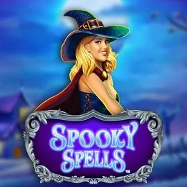 Spooky Spells logo by Novomatic at LVBet Casino