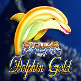 Dolphin Gold with Stellar Jackpots by Lightning Box Game, showcased at lvbet-casino.org – game logo