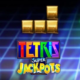 Tetris Super Jackpots slot logo by WMS at LVBet Casino