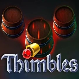 Thimbles slot visual from Evoplay available on lvbet-casino.org