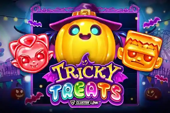 Try Tricky Treats slot by Push Gaming on lvbet-casino.org – logo image